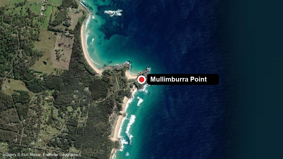 Satellite view of Mullimburra Point